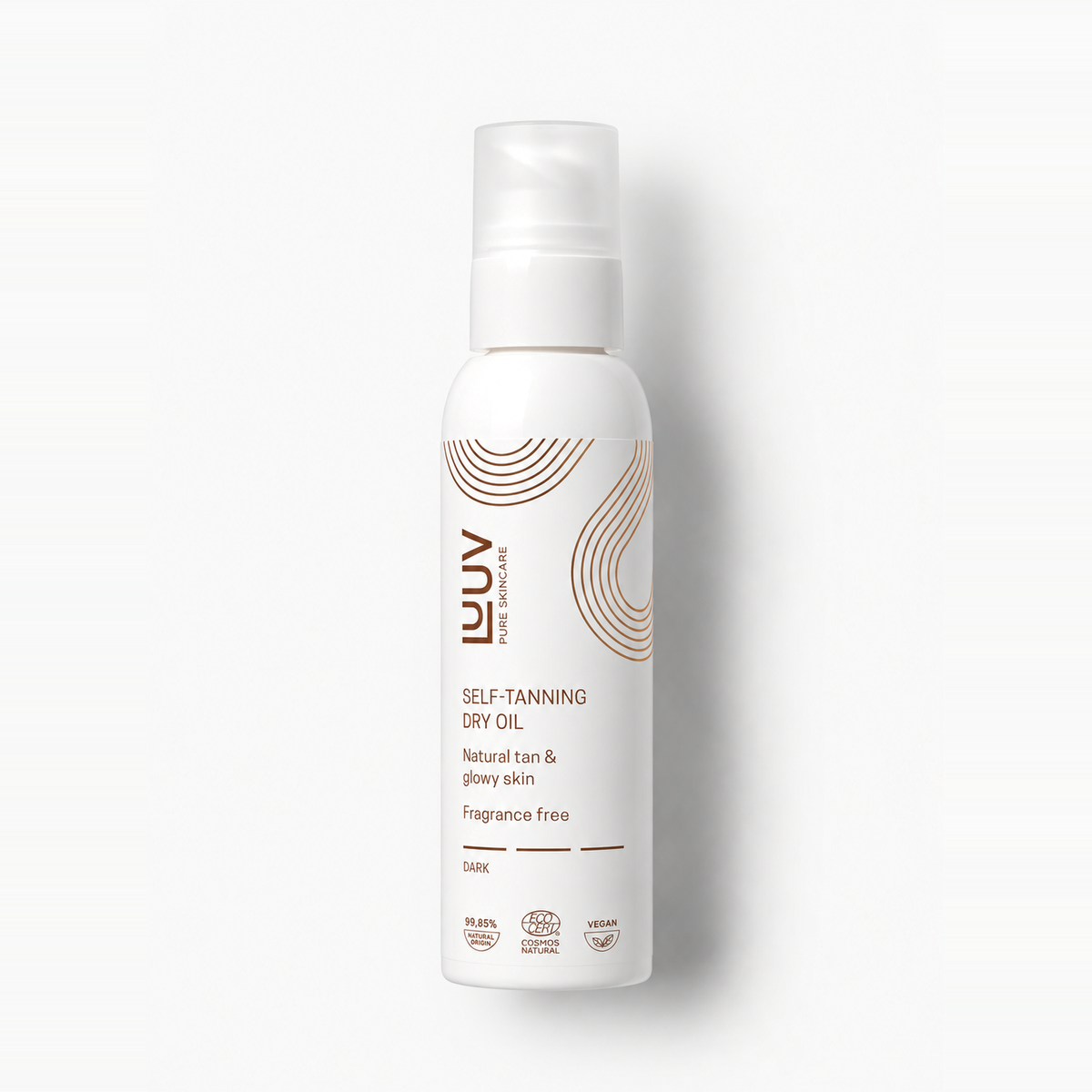 LUUV Naturbräunungs-Trockenöl Dunkel COSMOS, 150ml