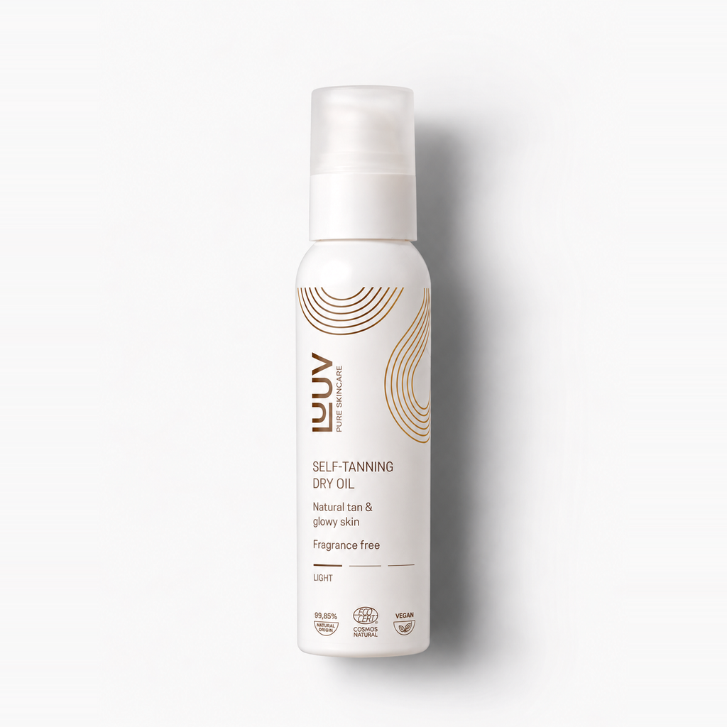 LUUV Natural Self Tanning Dry Oil Light, 150ml