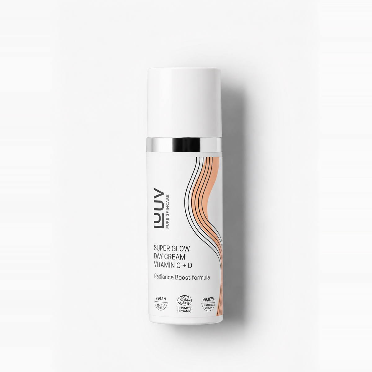LUUV Super Glow Tagescreme Vitamin C + D COSMOS, 50ml