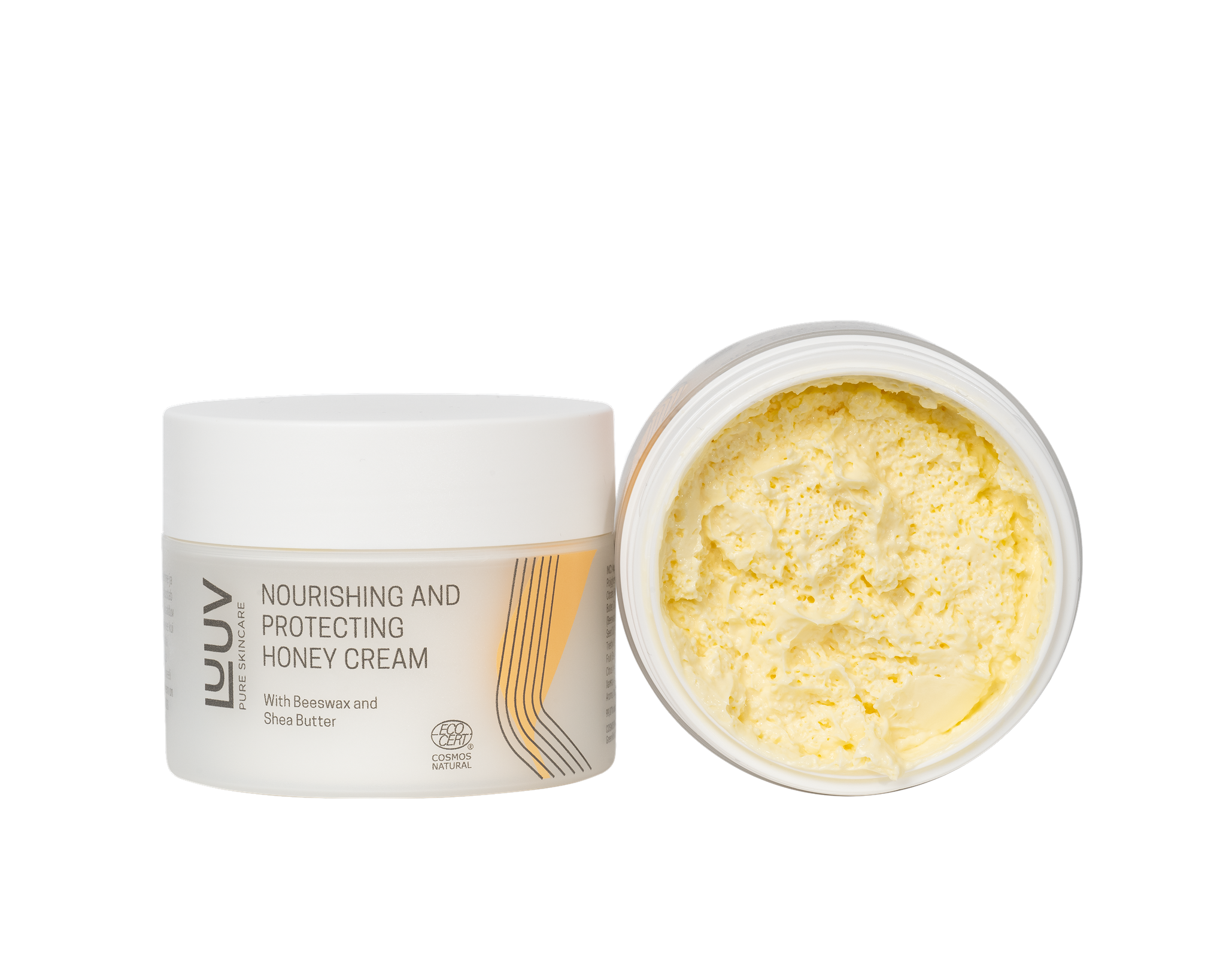 Nourishing and Protecting Honey Body Cream — ingredients and label detail