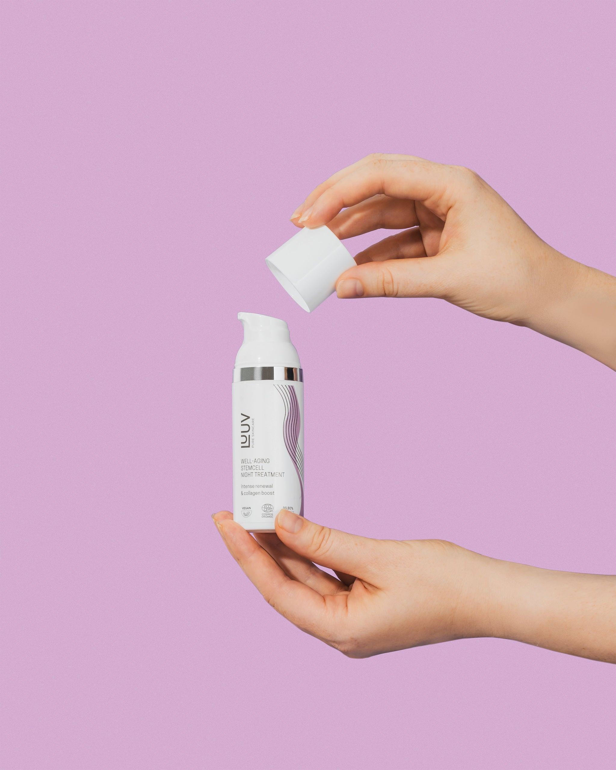 Well-Aging Stemcell Night Treatment COSMOS — product packaging front detail
