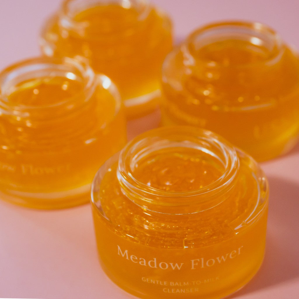 Meadow Flower Gentle Balm-to-Milk Cleanser — main product view on white background