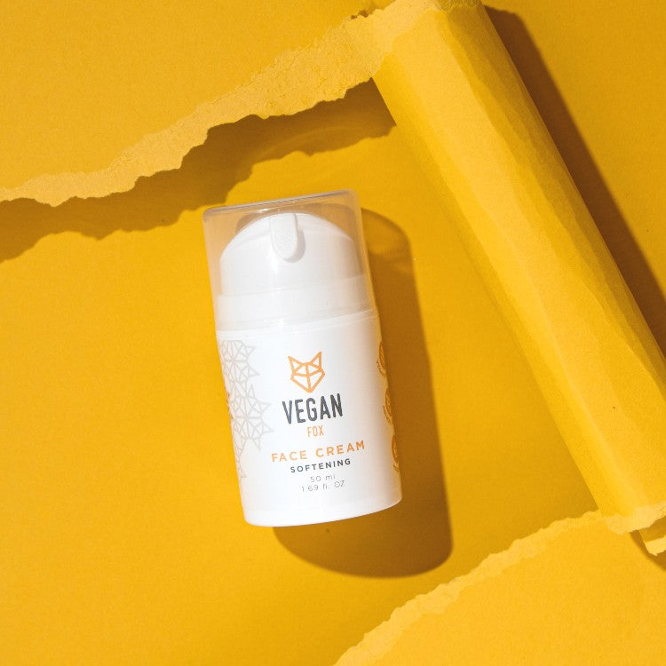 Softening Face Cream — ingredients and label detail