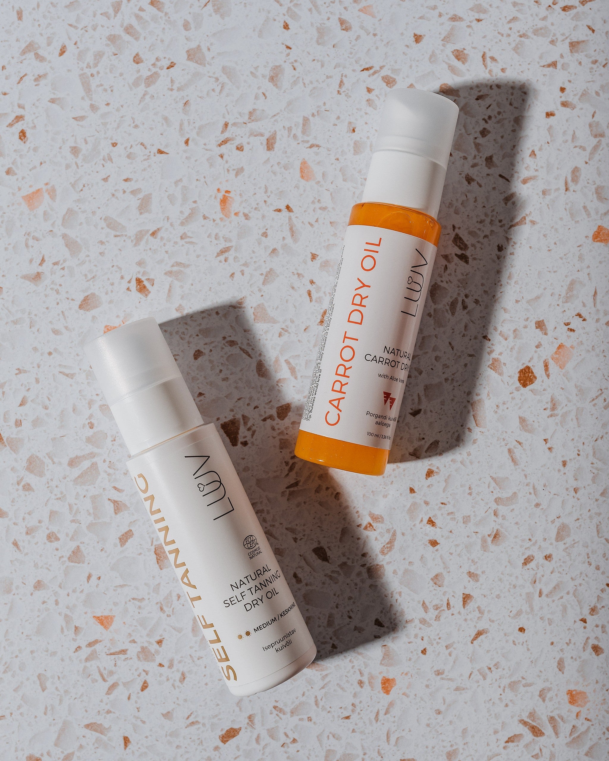 Natural Carrot Dry Oil With Aloe Vera — product packaging front detail