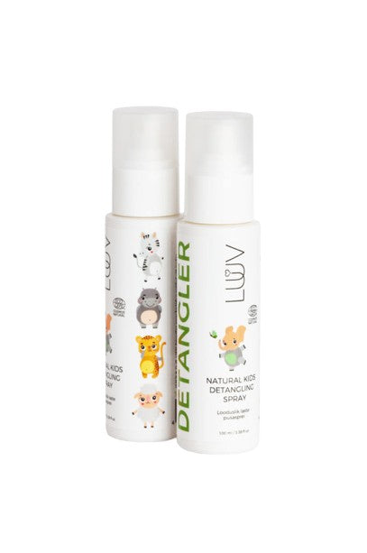 Natural Kid's Detangler Spray COSMOS — main product view on white background