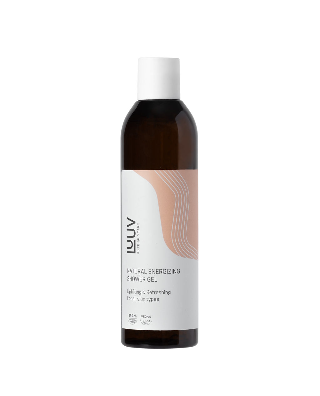 Natural Refreshing Carrot Shower Gel — main product view on white background