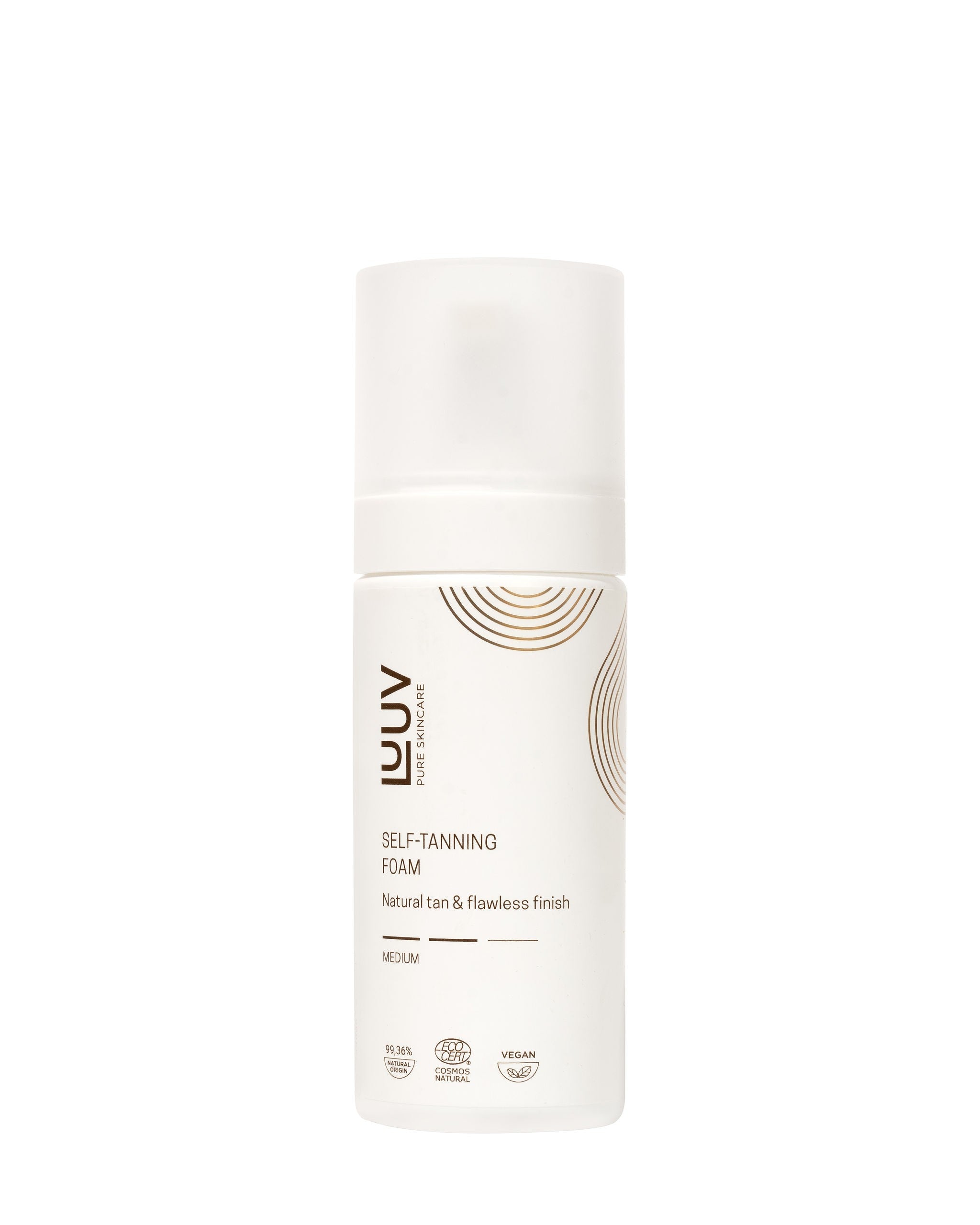 Natural Self Tanning Foam Medium COSMOS — main product view on white background