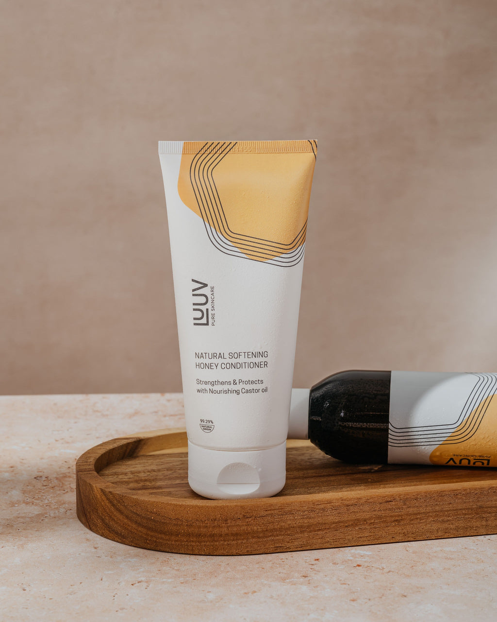 Natural Softening Honey Conditioner — product packaging front detail