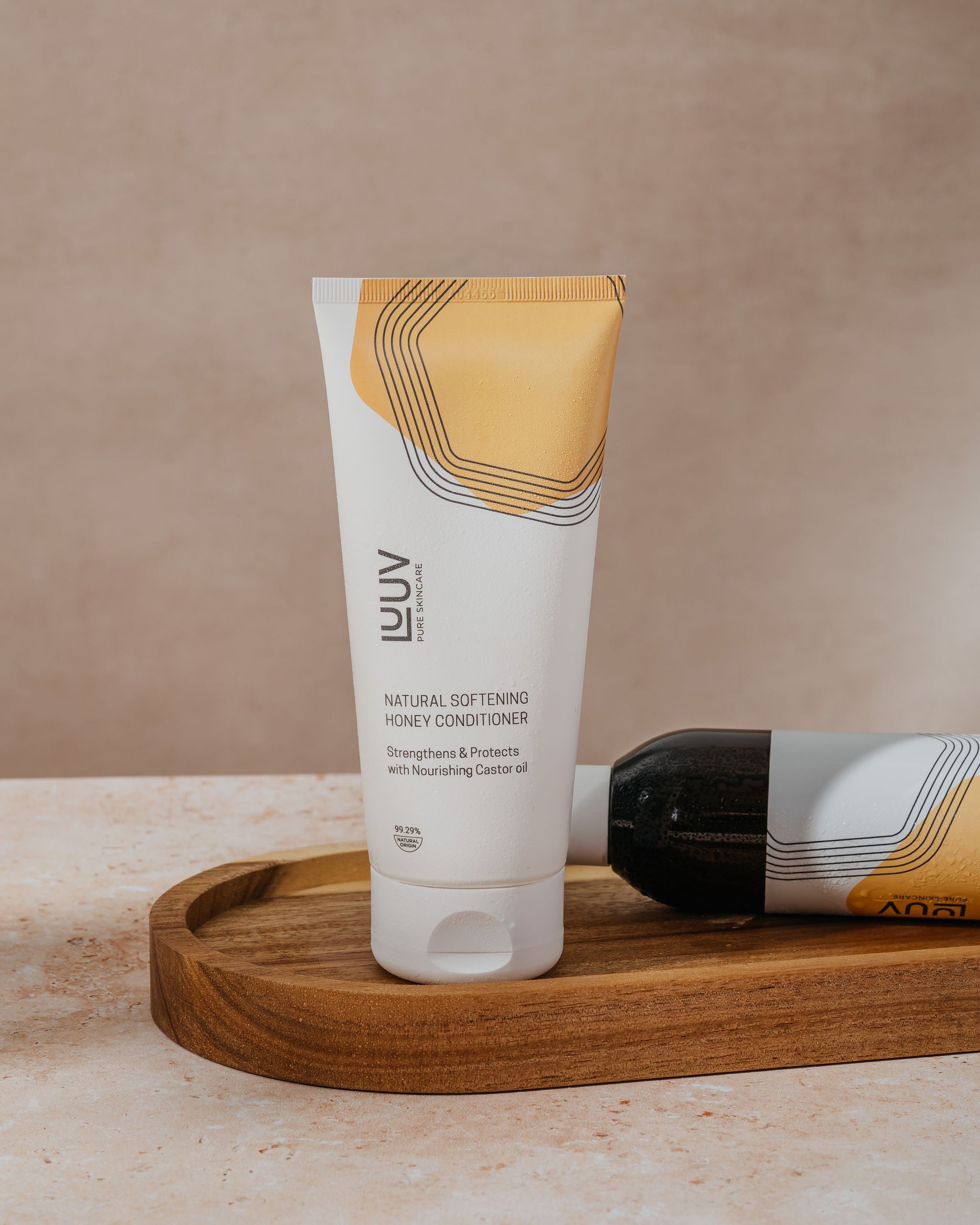 Natural Softening Honey Conditioner — product packaging front detail