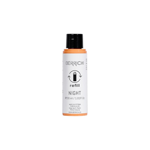 Night Cream NIGHT Refill Bottle — lifestyle product photography
