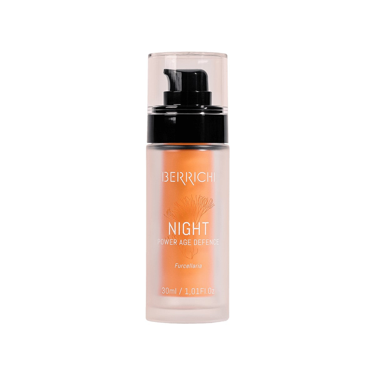 Night Cream NIGHT with replaceable refill bottle — ingredients and label detail