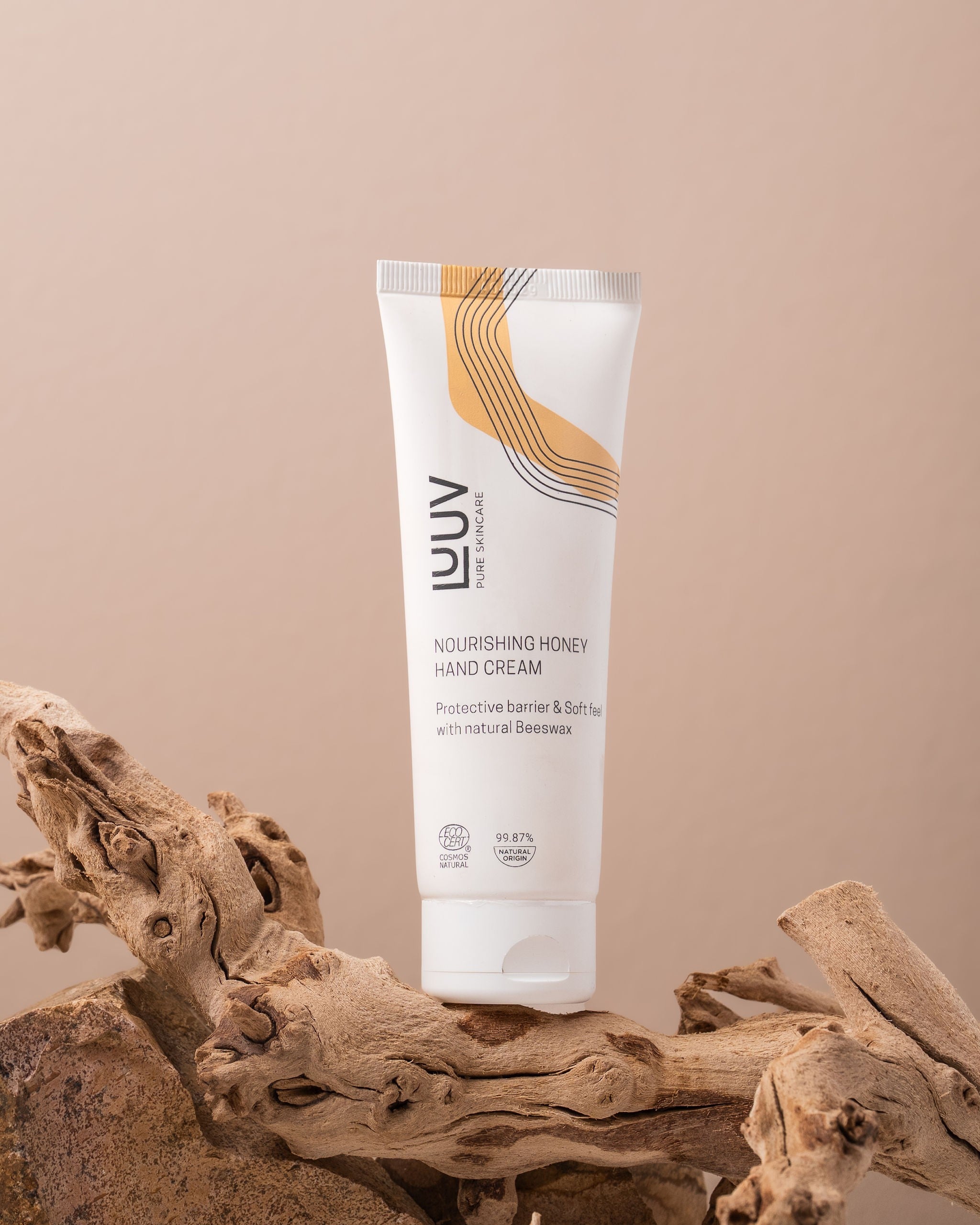 Nourishing Honey Hand Cream COSMOS — ingredients and label detail