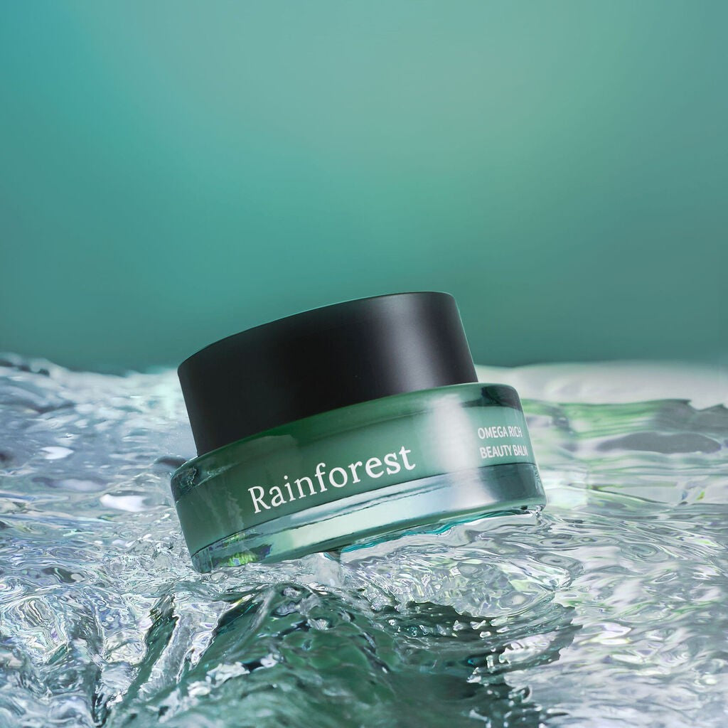 Rainforest Omega Rich Beauty Balm — ingredients and label detail