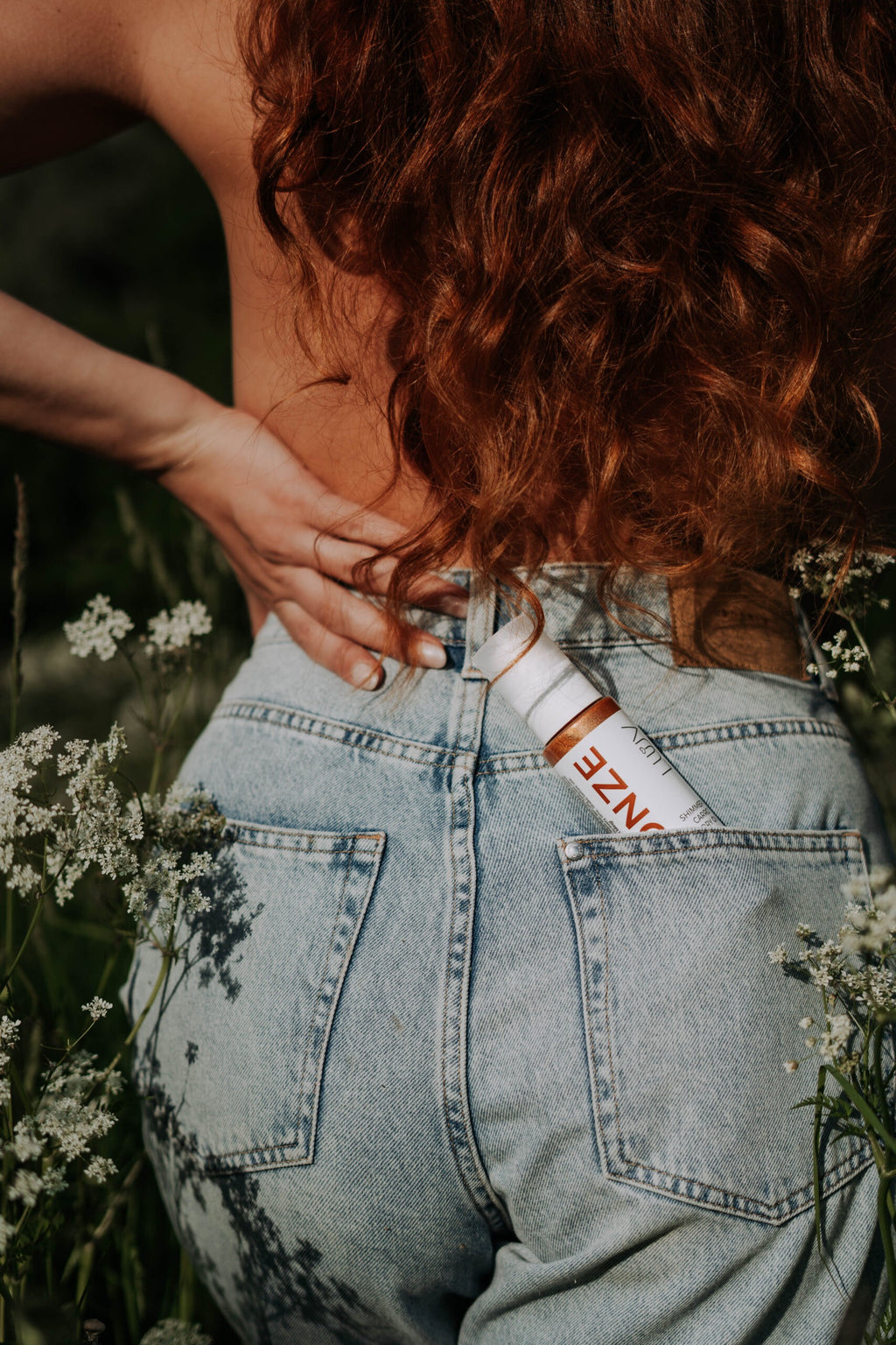 Shimmering Carrot Dry Oil Bronze — product texture and application