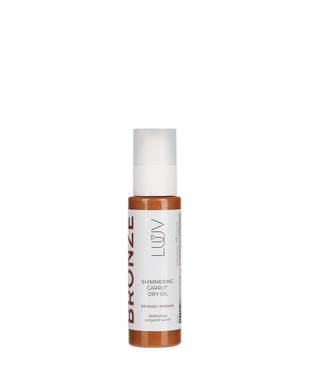 Shimmering Carrot Dry Oil Bronze — main product view on white background