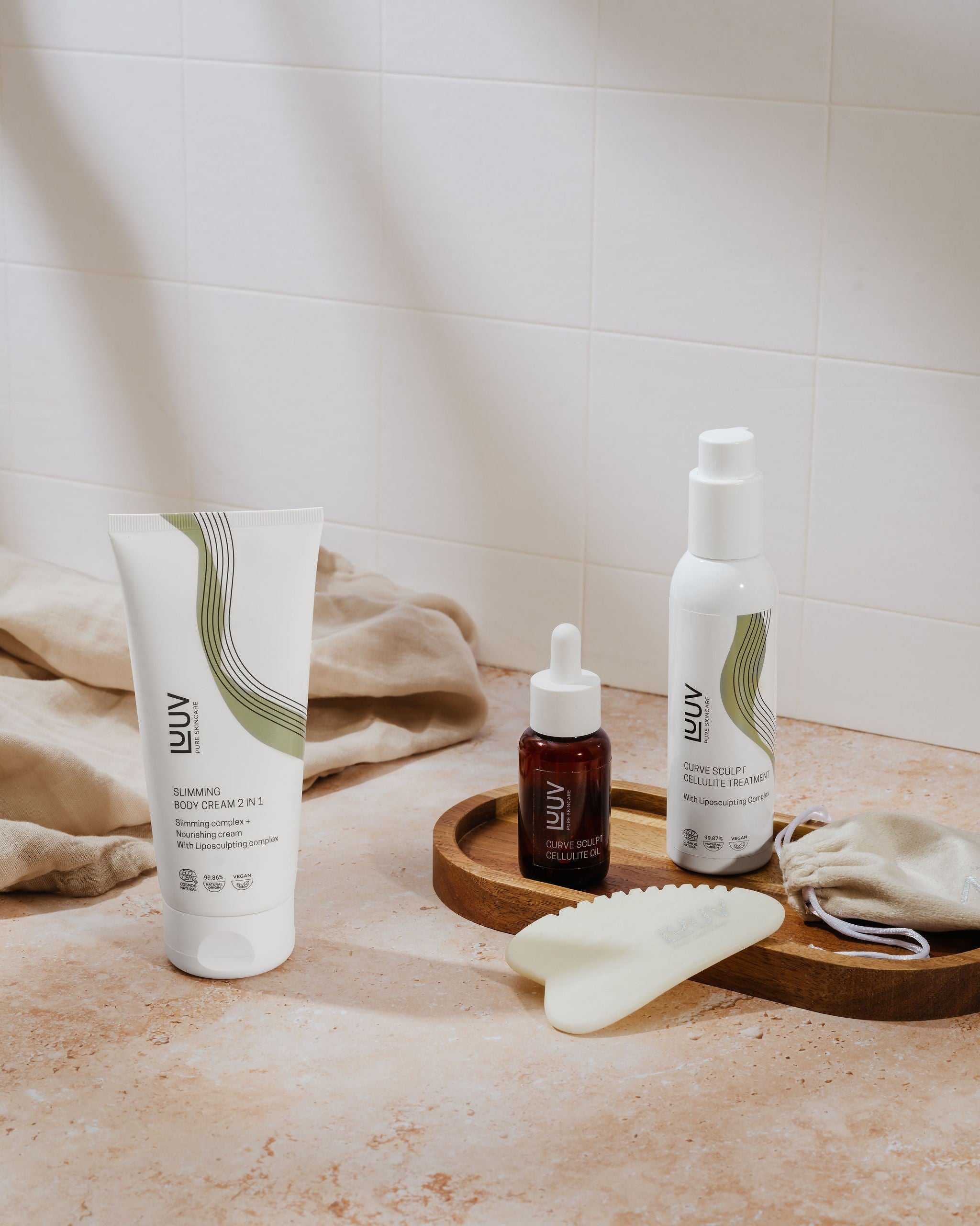 Slimming Body Cream COSMOS — ingredients and label detail