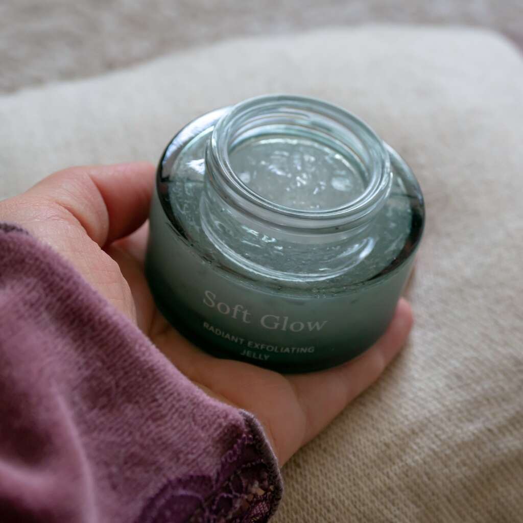 Soft Glow Radiant Exfoliating Jelly — product packaging front detail