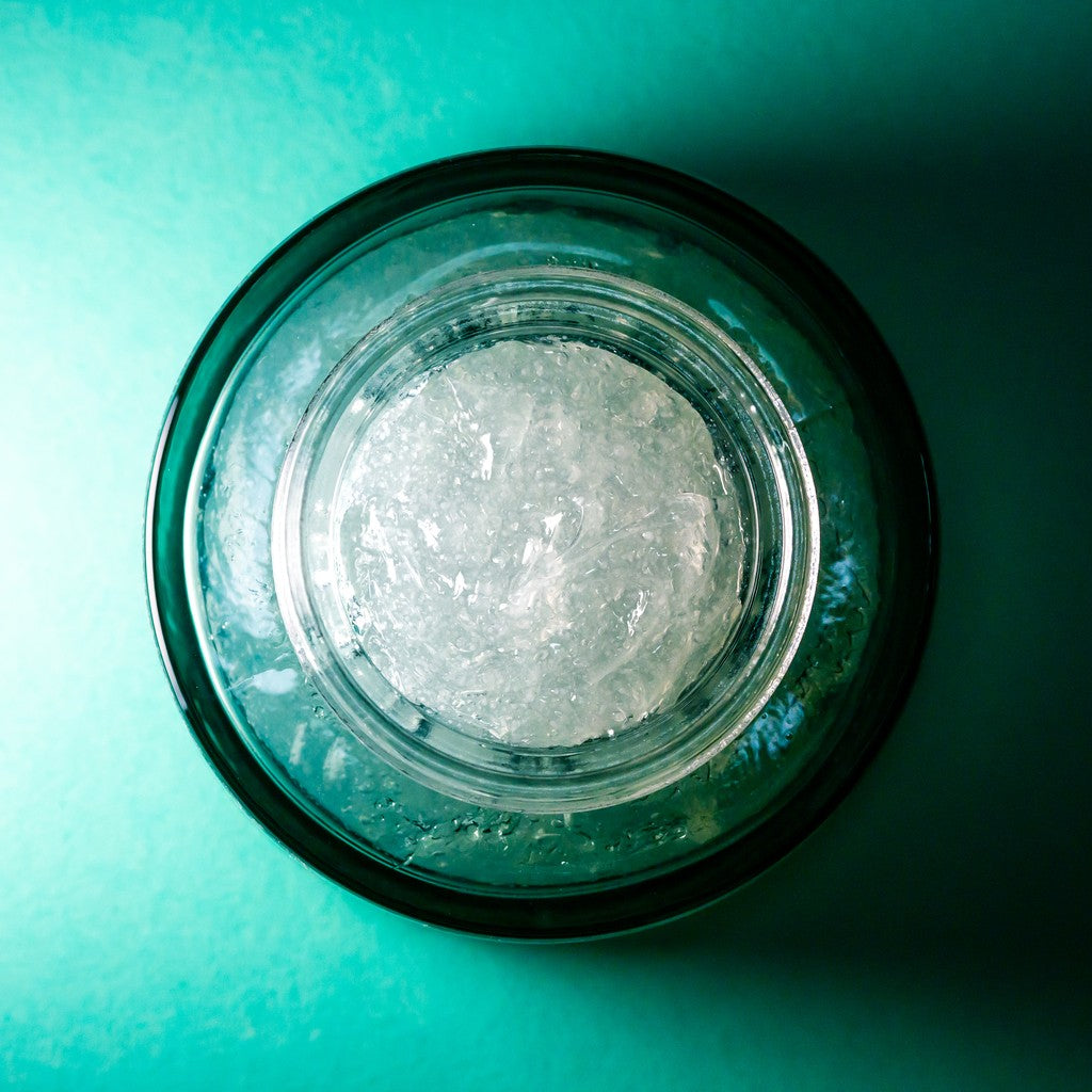 Soft Glow Radiant Exfoliating Jelly — product texture and application