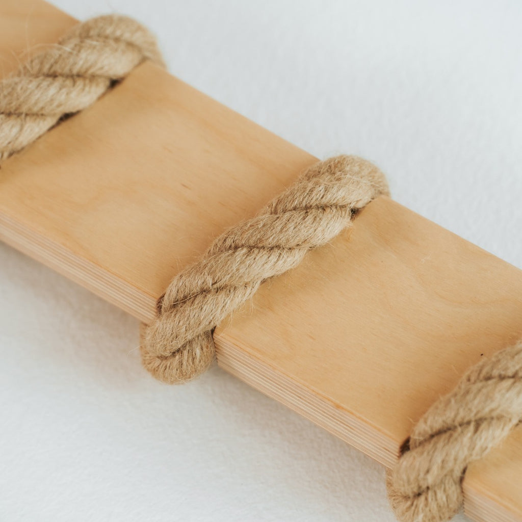 TipiToo® Small Balance Beam 3-Piece Set – Jute Rope