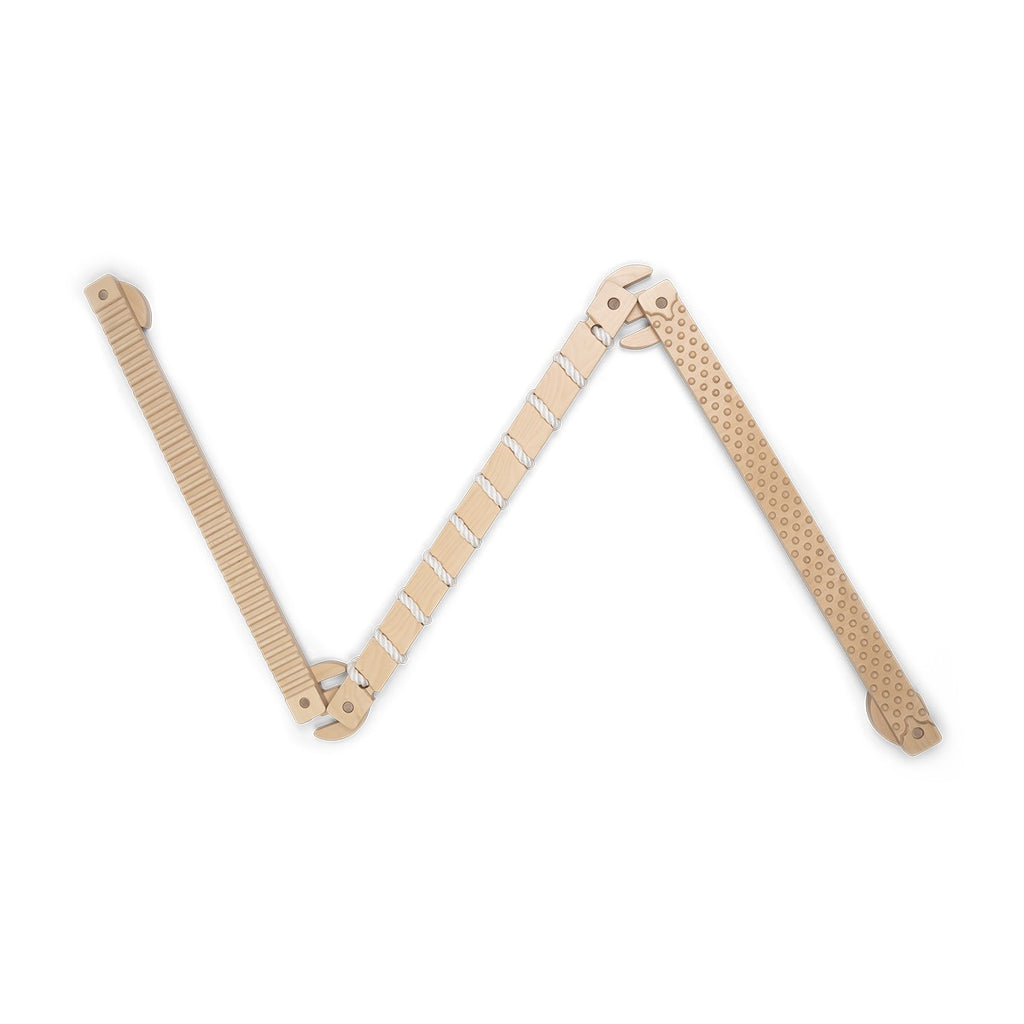 TipiToo® Large Balance Beam 3-Piece Set – White Rope