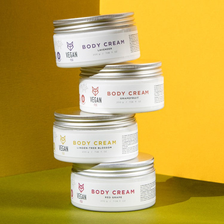 Linden-Tree Blossom Body Cream — product packaging front detail