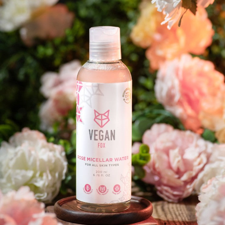 Rose Micellar Water — product texture and application