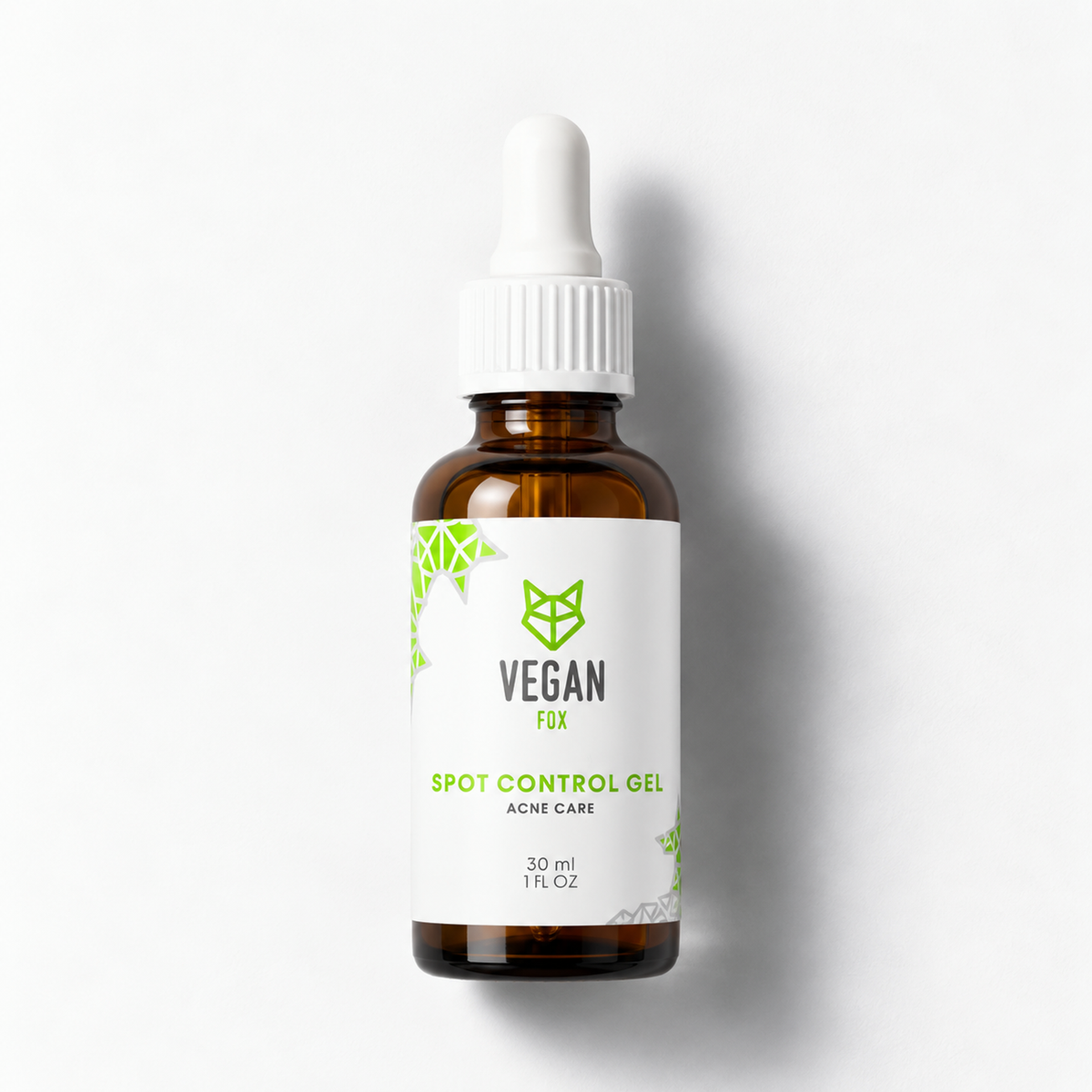 Vegan Fox Akne-Pflege Pickel-Kontroll-Gel, 30ml