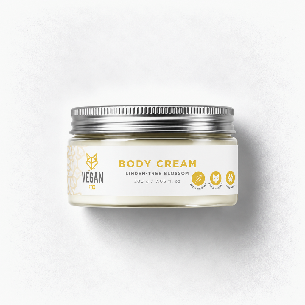Vegan Fox Linden-Tree Blossom Body Cream, 200g — product thumbnail on light background