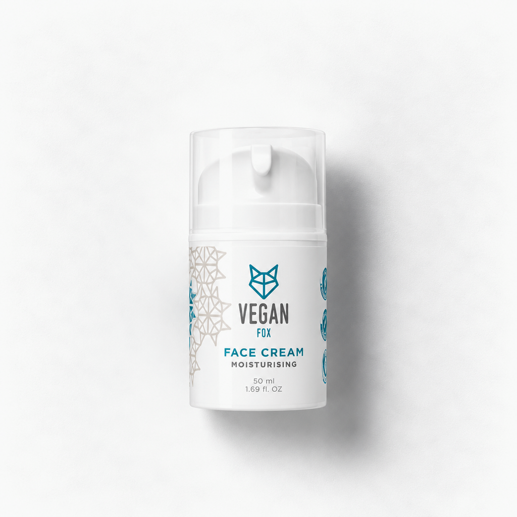 Vegan Fox Moisturising Face Cream — combination, oily skin, 50ml — product thumbnail on light background