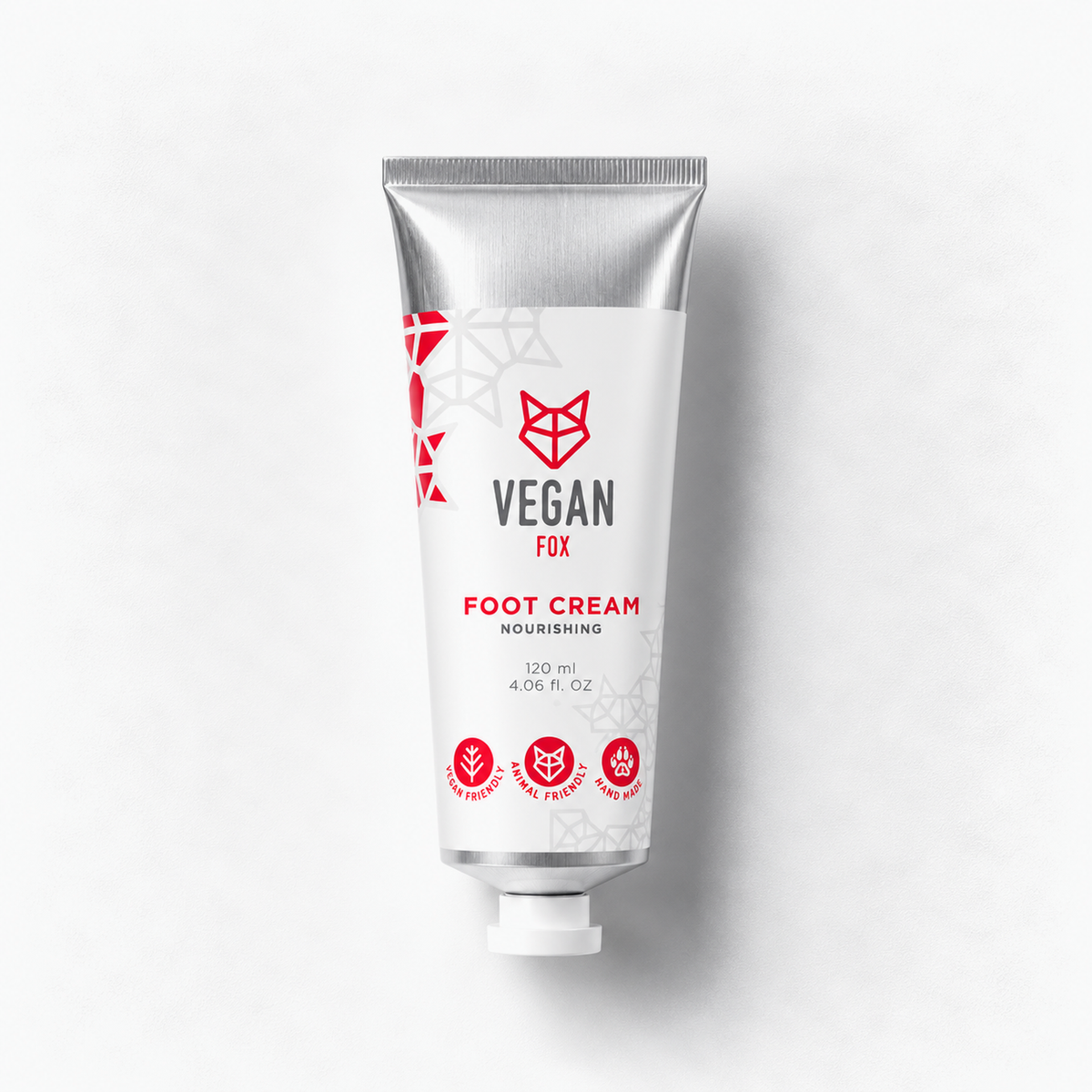 Vegan Fox Nährende Fußcreme, 120 ml