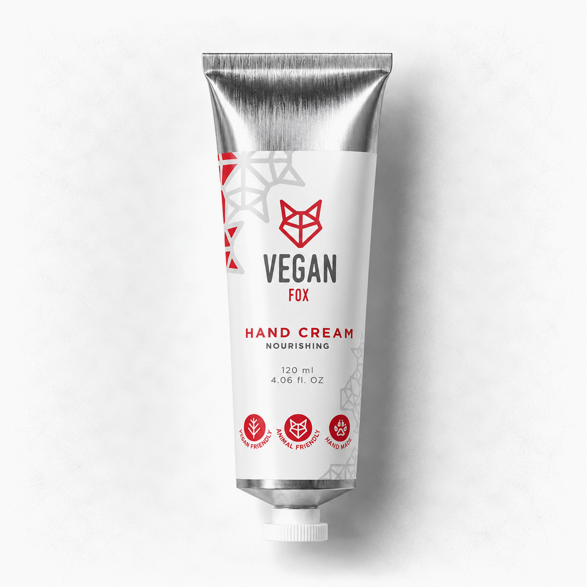 Vegan Fox Nährende Handcreme mit Sheabutter, 120 ml