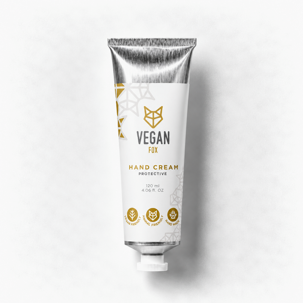Vegan Fox Protective Hand Cream with Mango Butter, 120ml — product thumbnail on light background