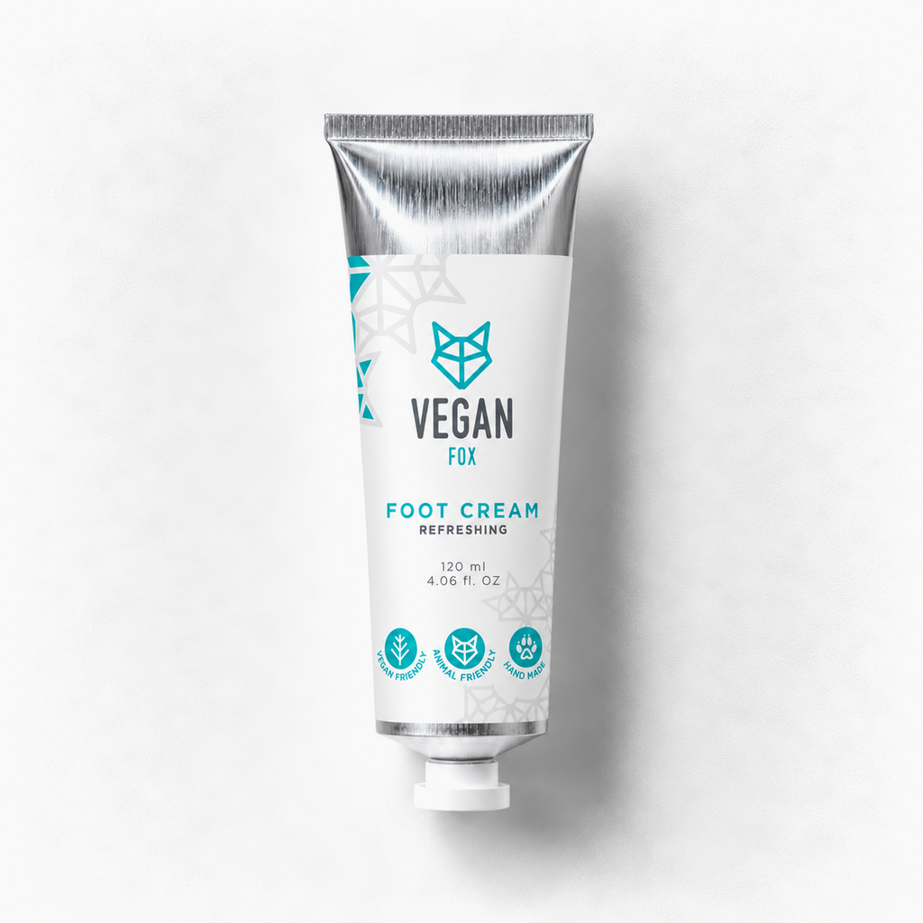 Vegan Fox Refreshing Foot Gel, 120ml — product thumbnail on light background