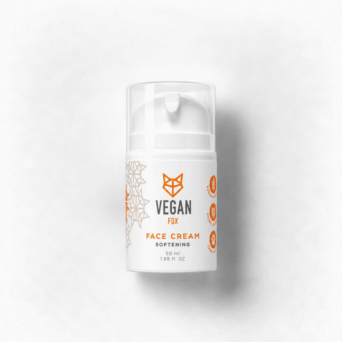 Vegan Fox aufweichende Gesichtscreme — für alle Hauttypen, 50 ml